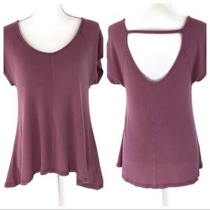 Anthropologie {Saturday Sunday} Mauve Swing Top